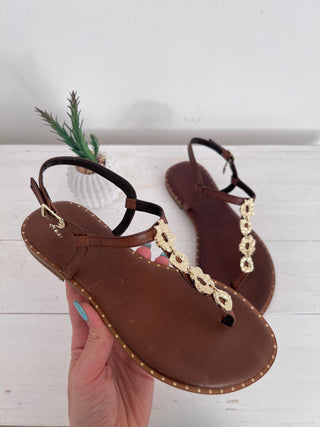 Sandali - CARYATIS - 621508 BROWN