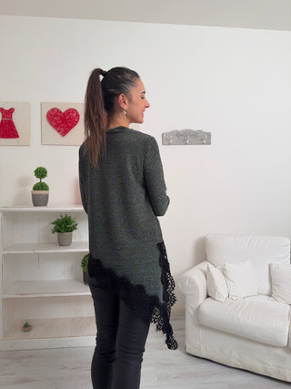 Blusa pizzo CASTALIA