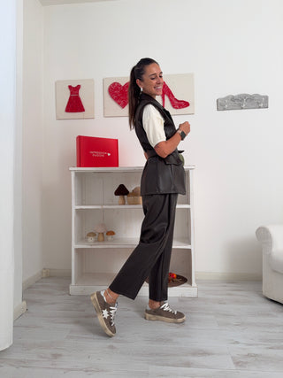 Pantalone ecopelle HELL