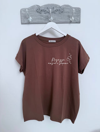 T- Shirt ANSIA E SAPONE