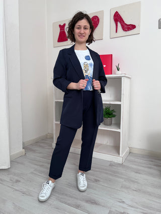 Pantalone con elastico in vita NEW
