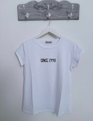 T- Shirt ANNO DI NASCITA