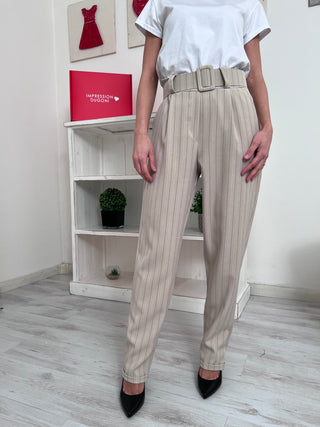 Pantalone gessato ELEGANT