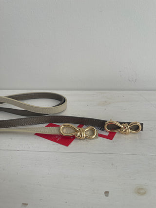 Cintura in pelle INFINITY