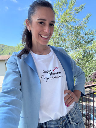 T- Shirt SUPER MAMMA NOME