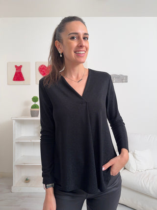 Blusa scollo a V STARLIGHT