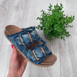 Ciabatte - COLOR OF CALIFORNIA - BIO406 DENIM