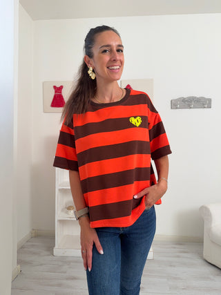 Felpa maniche corte AMOUR