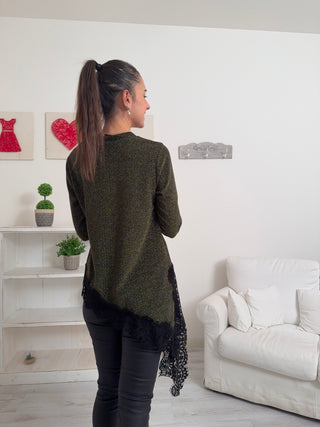 Blusa pizzo CASTALIA