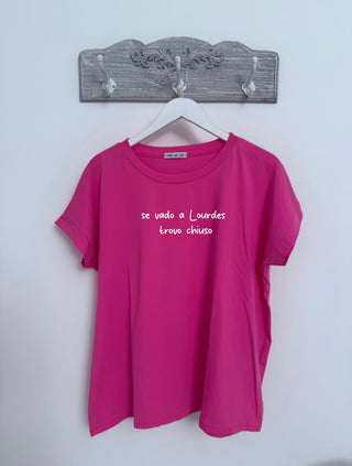 T- Shirt A LOURDES TROVO CHIUSO