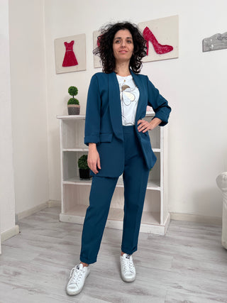 Pantalone con elastico in vita NEW