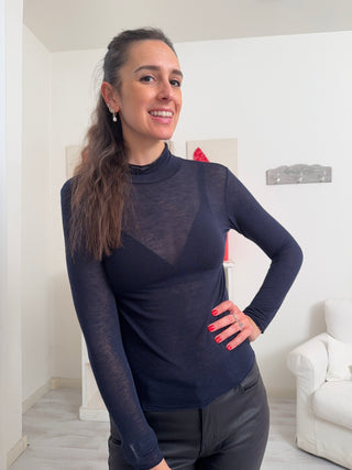 Maglia collo alto CASHMERE BLEND