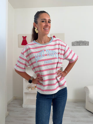 Felpa maniche corte SAINT TROPEZ