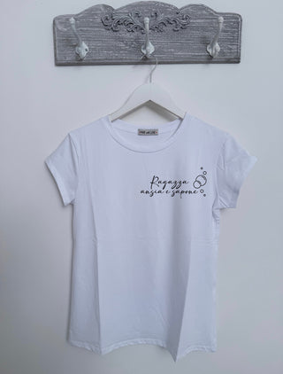 T- Shirt ANSIA E SAPONE