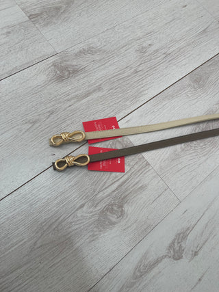 Cintura in pelle INFINITY