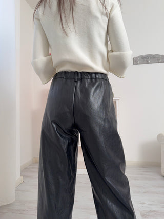Pantalone ecopelle MARLENA