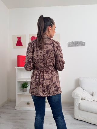 Blazer con laccio BORMIO