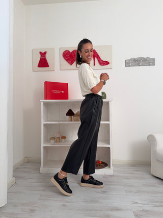 Pantalone ecopelle HELL