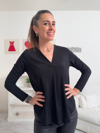 Blusa scollo a V STARLIGHT