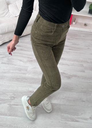 Pantalone in velluto 6990