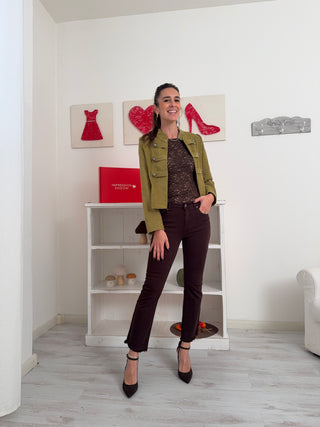 Pantalone trombetta 6826