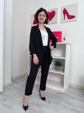 Pantalone con elastico in vita NEW