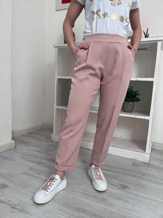 Pantalone con elastico in vita NEW