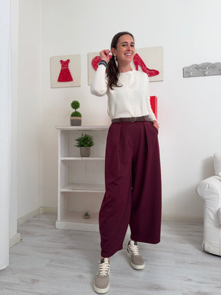 Pantalone con cintura RAVEN