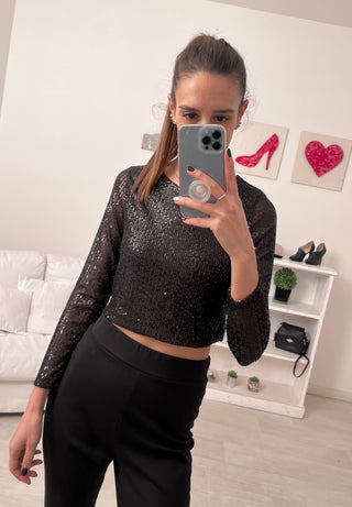 Blusa crop ELETTRA