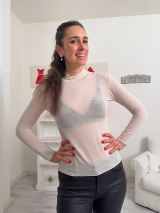 Maglia collo alto CASHMERE BLEND