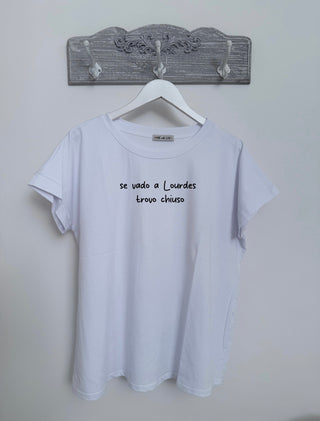 T- Shirt A LOURDES TROVO CHIUSO