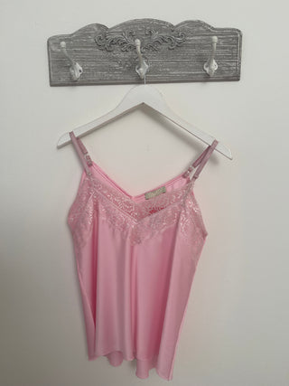 Canotta con pizzo