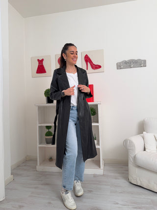 Trench ecopelle TRINITY