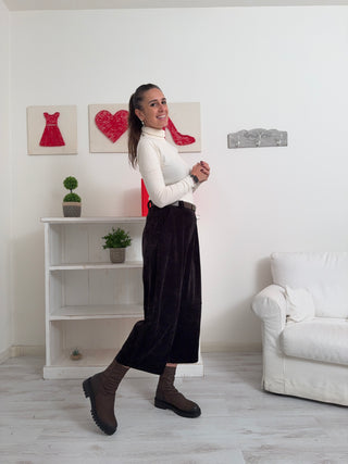 Pantalone con cintura VELVET