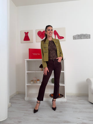 Pantalone trombetta 6826