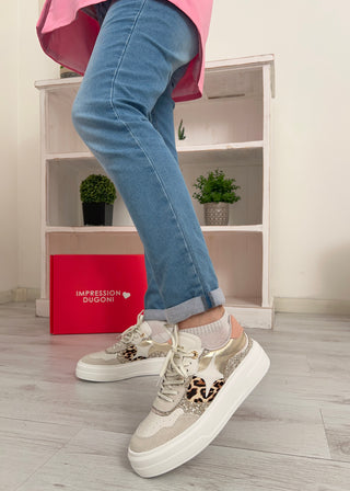 Sneakers - LEJADE - 3681 LEOPARDO