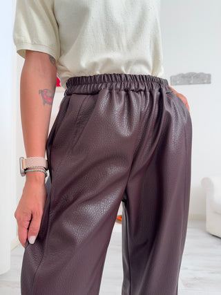 Pantalone ecopelle HELL