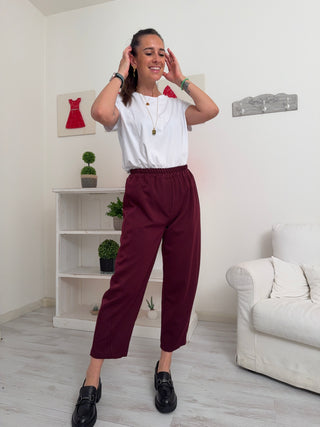 Pantalone con elastico ETNA