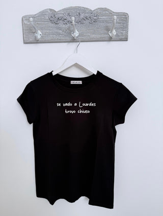 T- Shirt A LOURDES TROVO CHIUSO