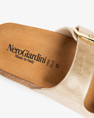 Ciabatta - NeroGiardini - E617081D PLATINO