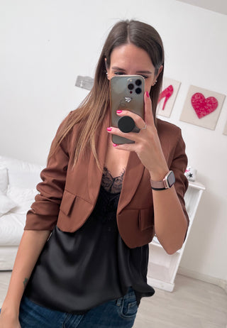 Blazer crop YELL