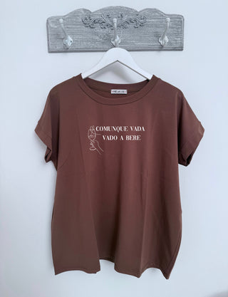 T- Shirt VADO A BERE
