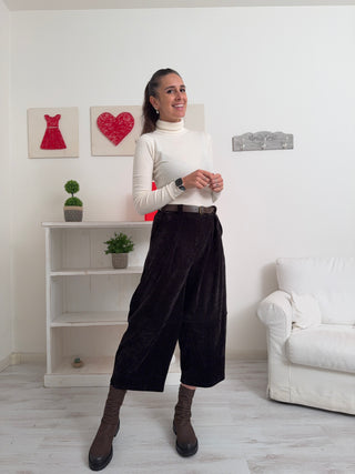 Pantalone con cintura VELVET