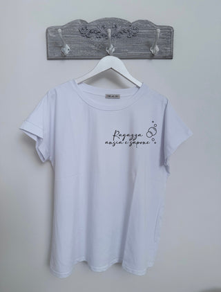T- Shirt ANSIA E SAPONE