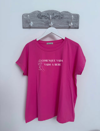 T- Shirt VADO A BERE
