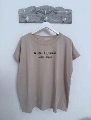 T- Shirt A LOURDES TROVO CHIUSO